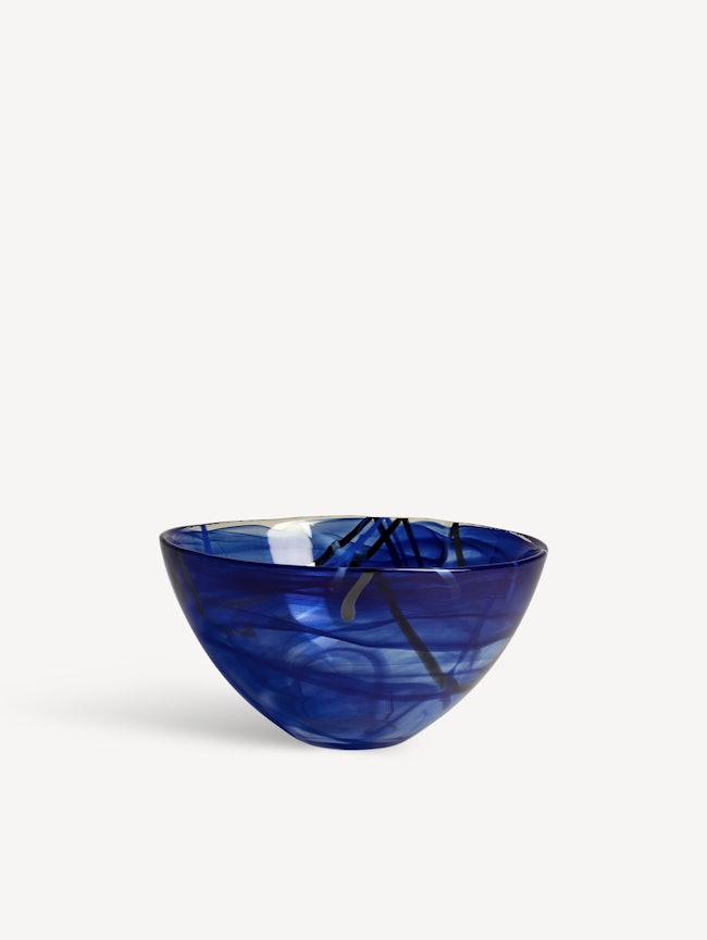 Contrast bowl blue 125mm