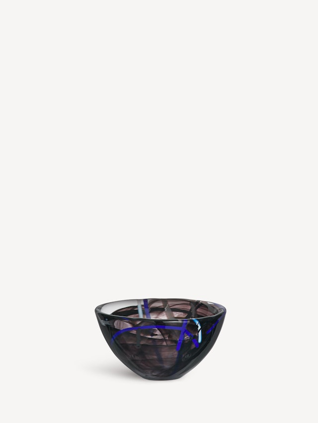 Contrast bowl black 160mm