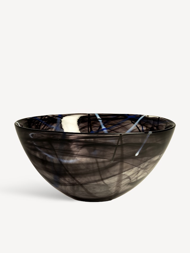 Contrast bowl black 230mm