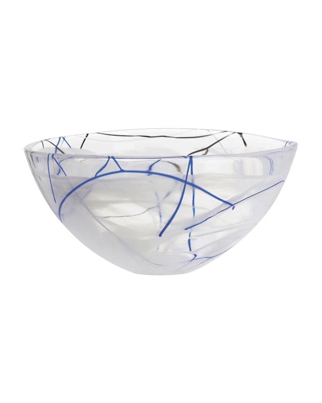 Contrast bowl white 350mm