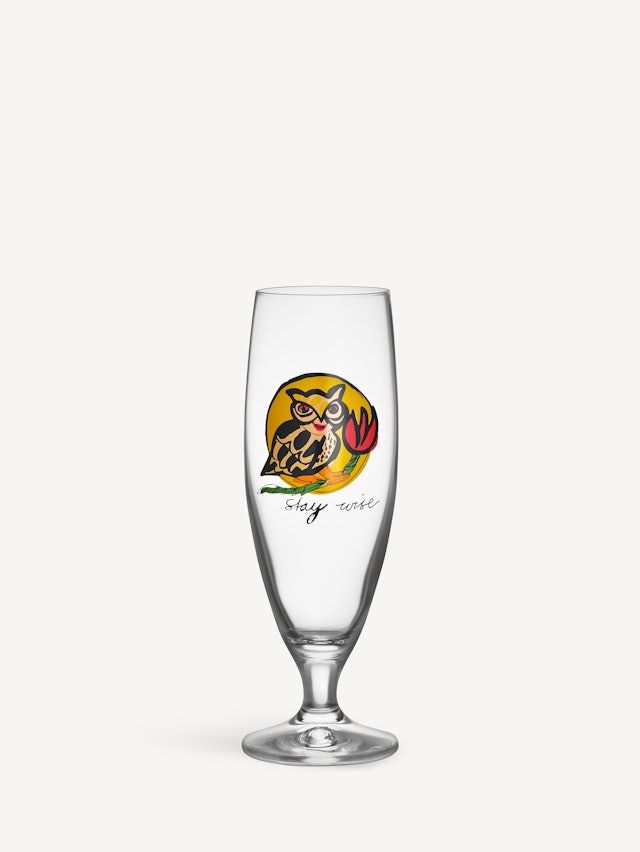 Friendship Stay wise beer glass 50cl