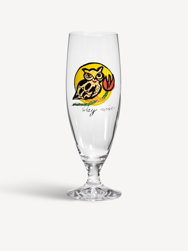 Friendship Stay wise beer glass 50cl