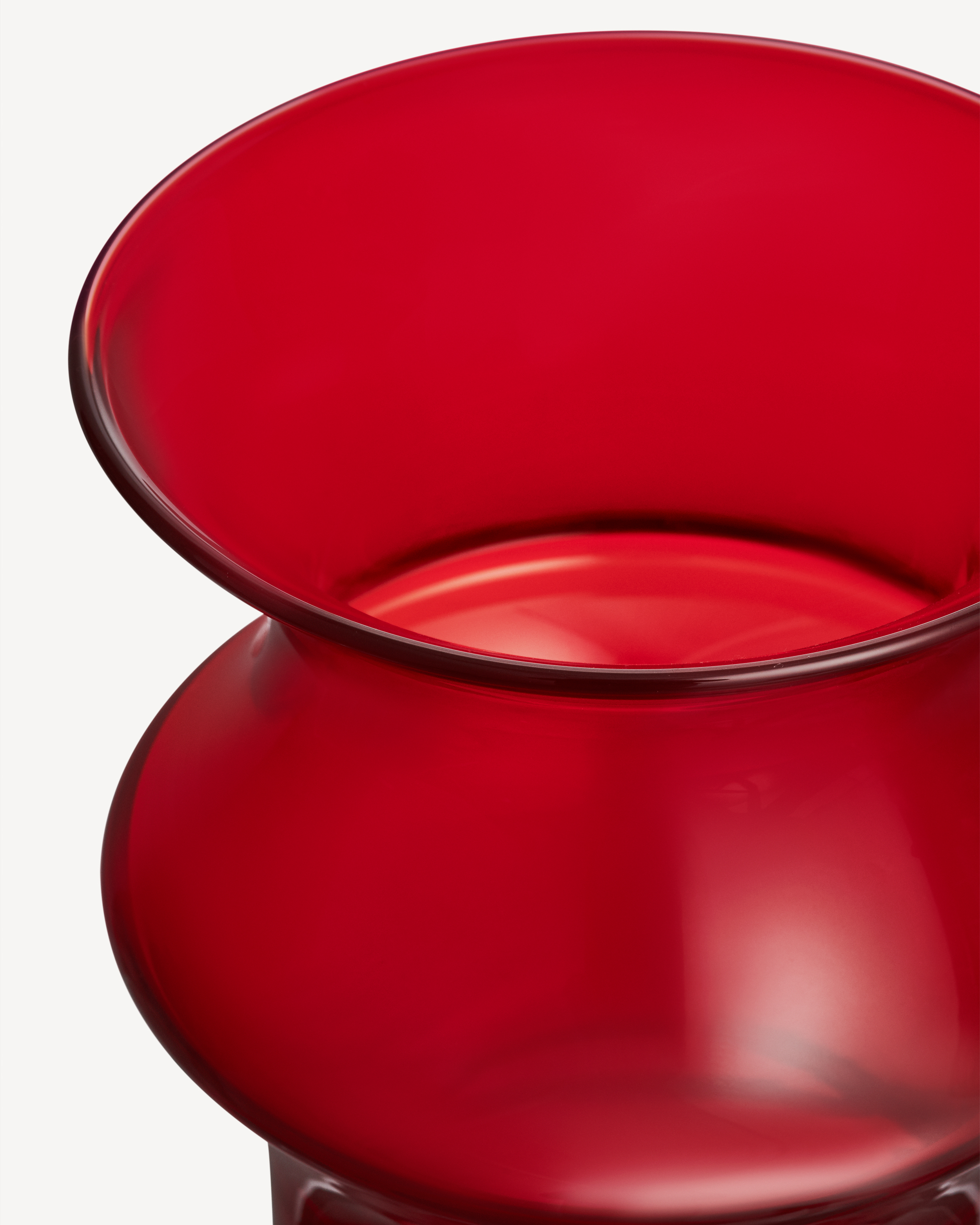 Pagod vase red 167mm | Kosta Boda