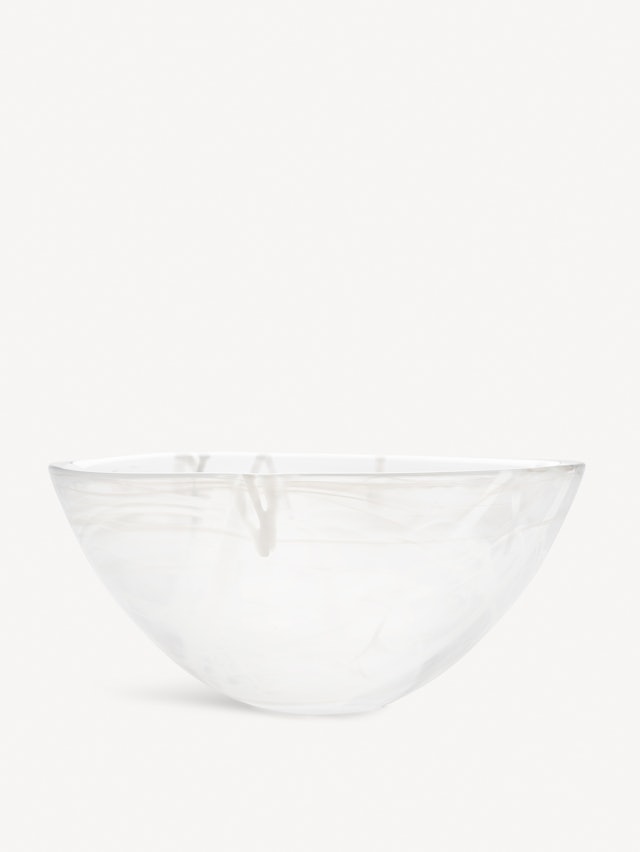 Contrast bowl white/white 170mm