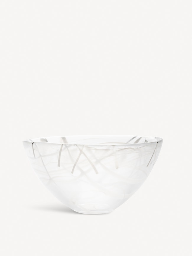 Contrast bowl white/white 230mm