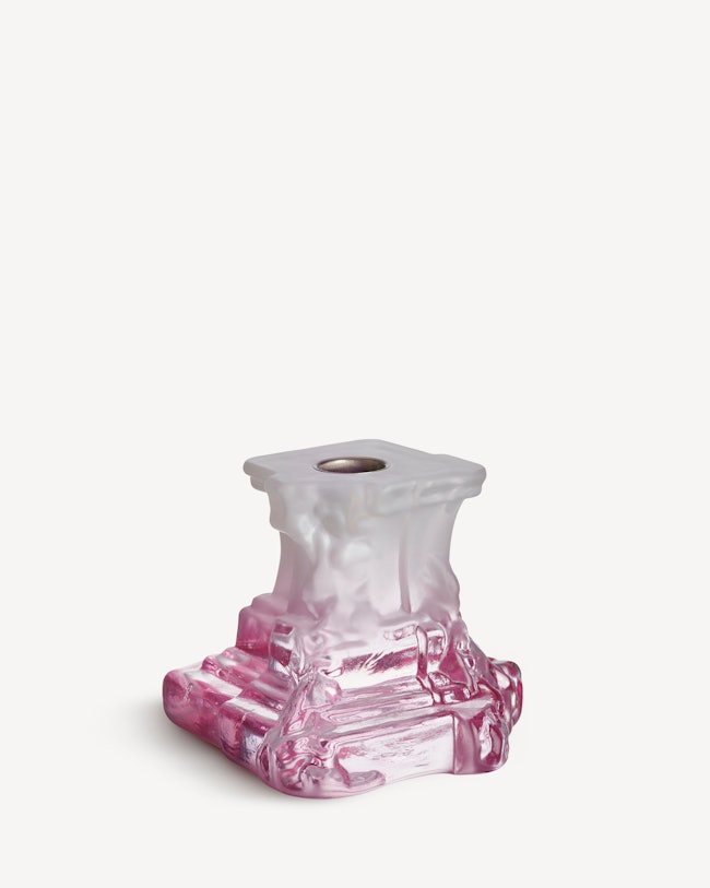 Rocky Baroque candlestick spicy rose 95 mm