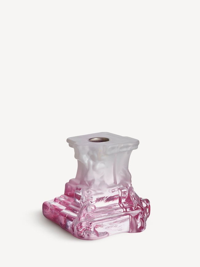 Rocky Baroque candlestick spicy rose 95 mm