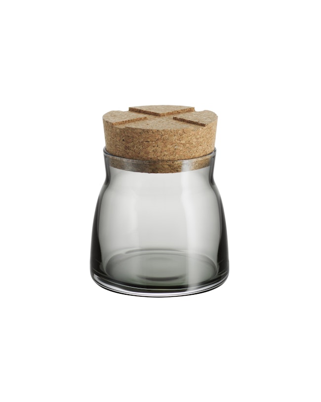 Bruk jar with cork smokey grey 22cl