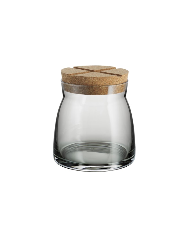 Bruk jar with cork smokey grey 80cl