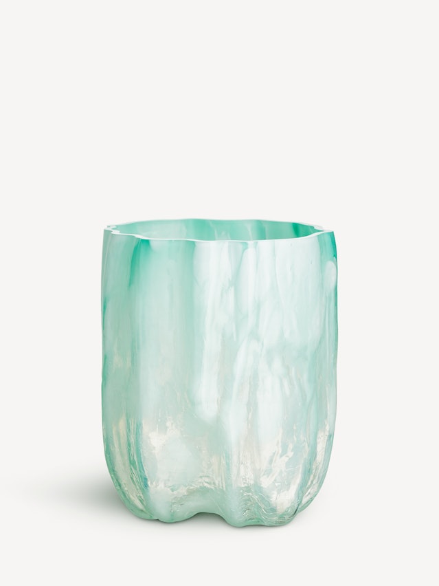 glass circular 270mm | vase Kosta Crackle Boda