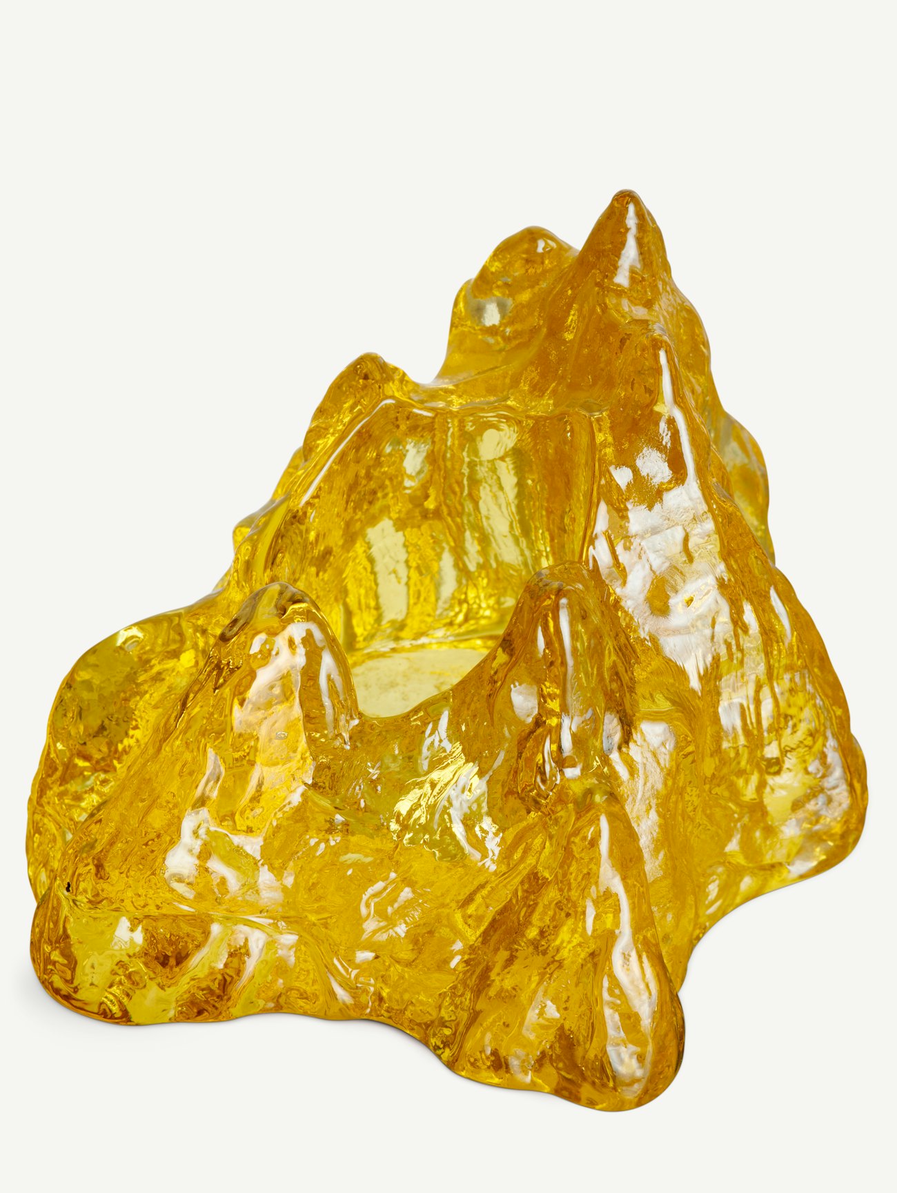 The Rock votive yellow 91mm