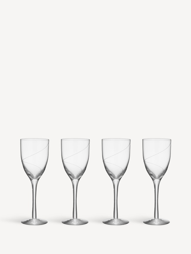 Line wine glass 35cl 4-pack