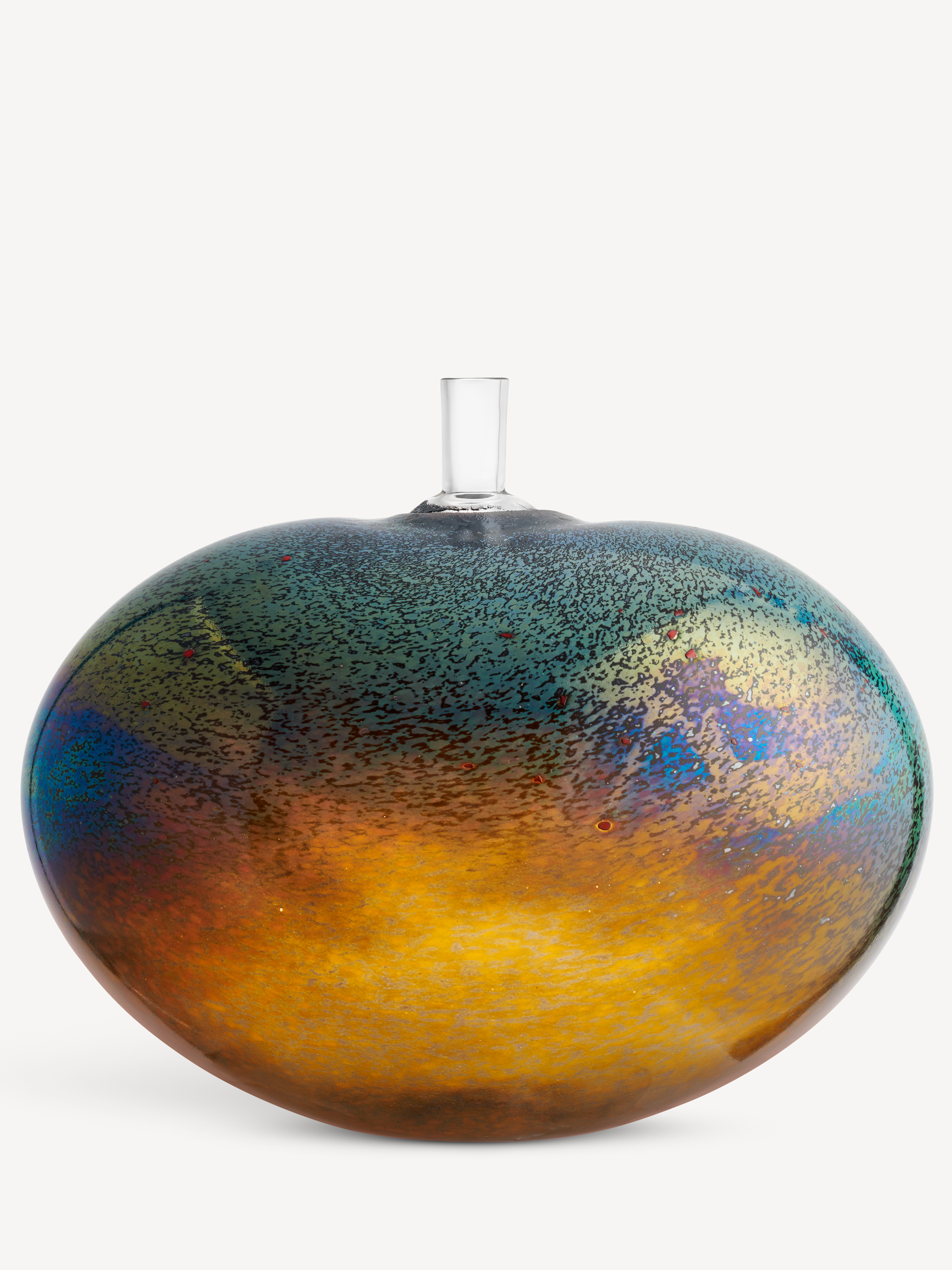 Kosta Boda社 バーティルヴァーリン マルチカラー duck 美品 Kosta