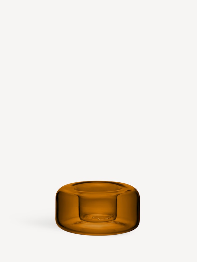 Happy votive amber 47mm Happy votive amber 47mm