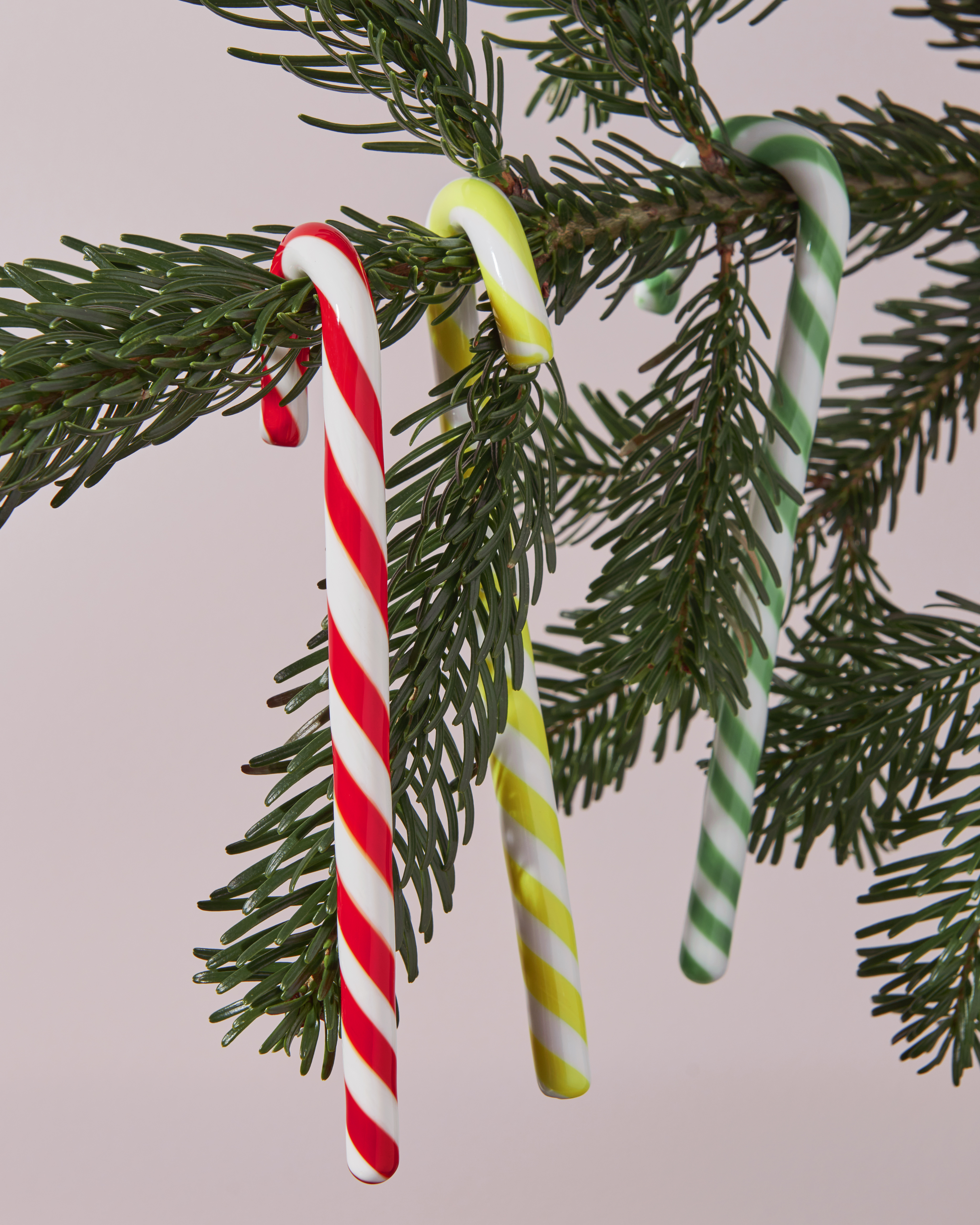 Polka Candy Cane white/green 170mm 3-pack