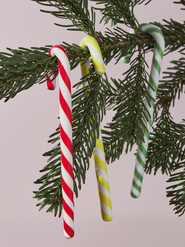 Polka Candy Cane white/green 170mm 3-pack Polka Candy Cane white/green 170mm 3-pack