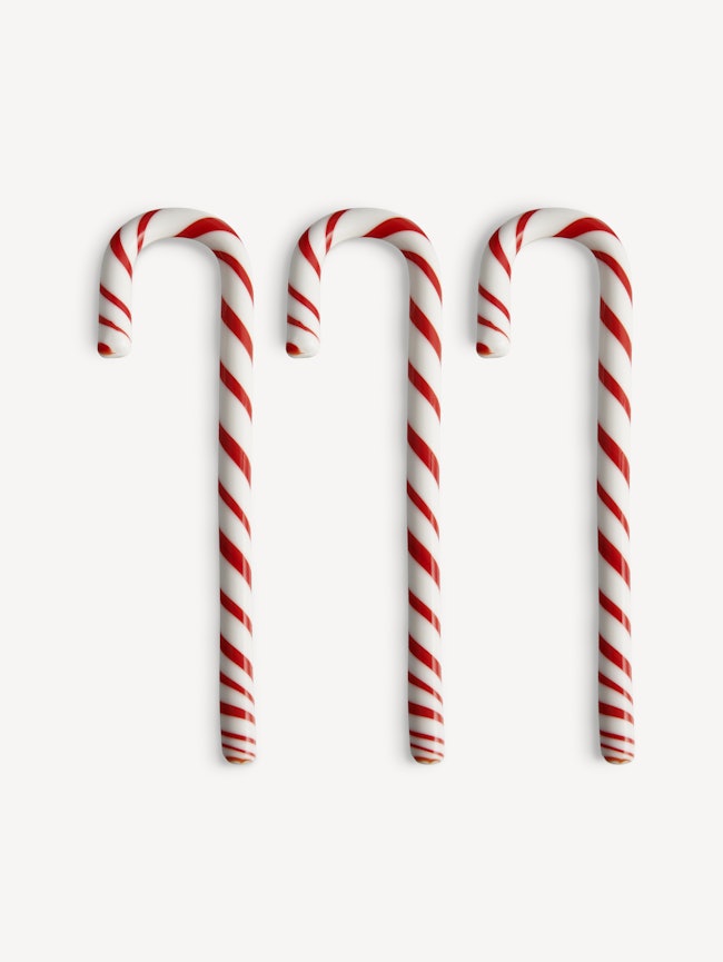 Polka Candy Cane white/red 170mm 3-pack Polka Candy Cane white/red 170mm 3-pack