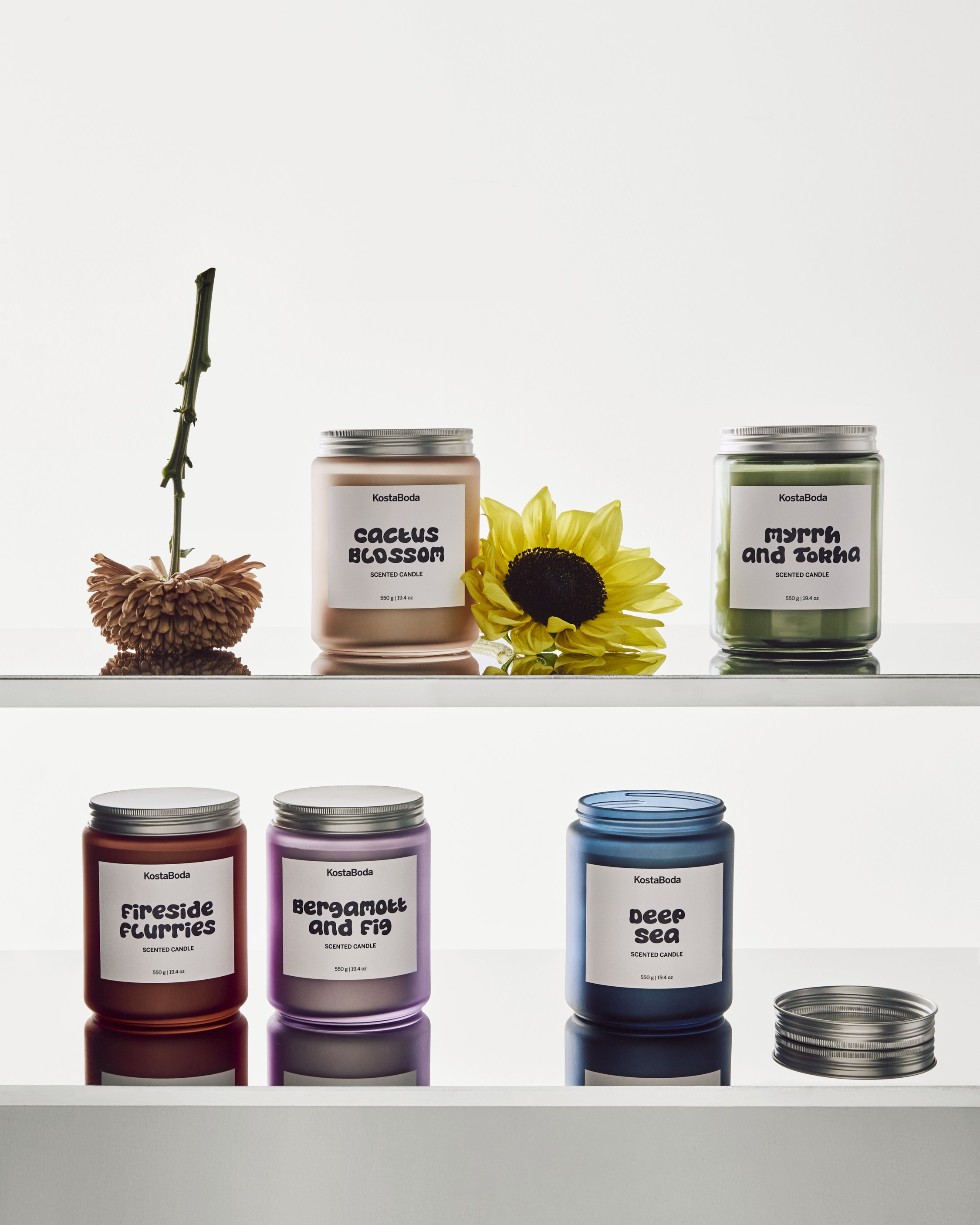 Mind scented candle 550gr Myrrh & Tokha