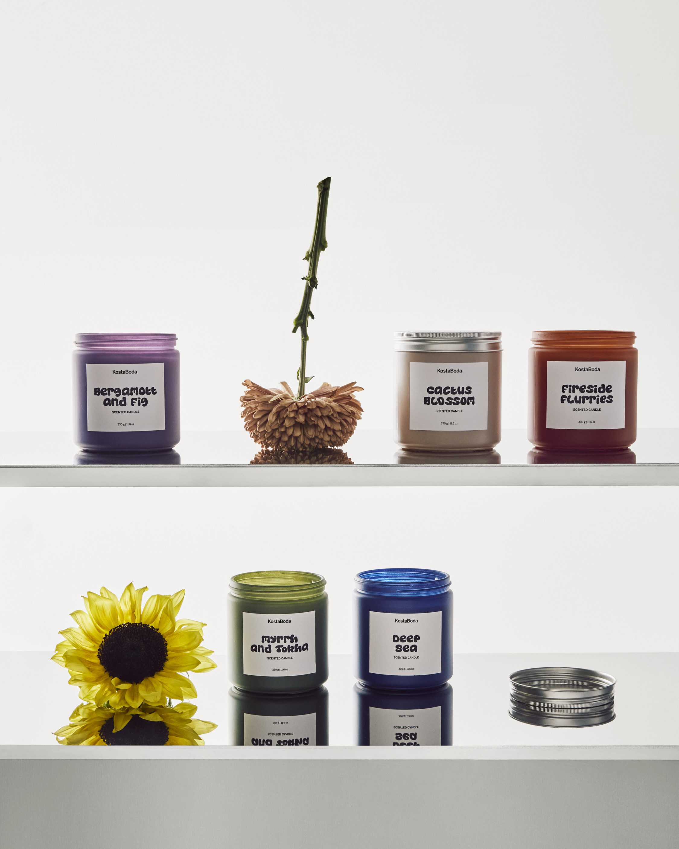 Mind scented candle 330gr Fireside flurries