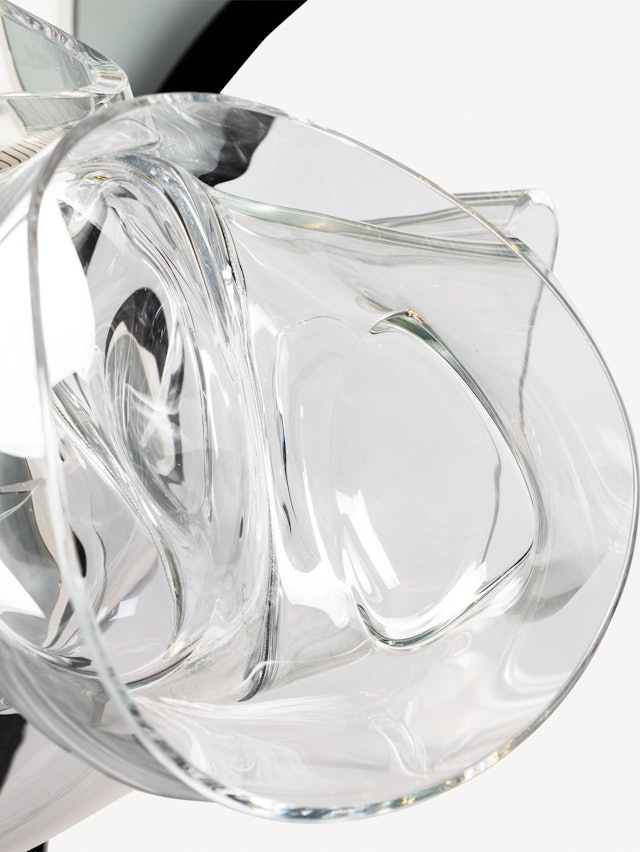 Hjärtblomma klarglas UN-21 Hjärtblomma klarglas UN-21