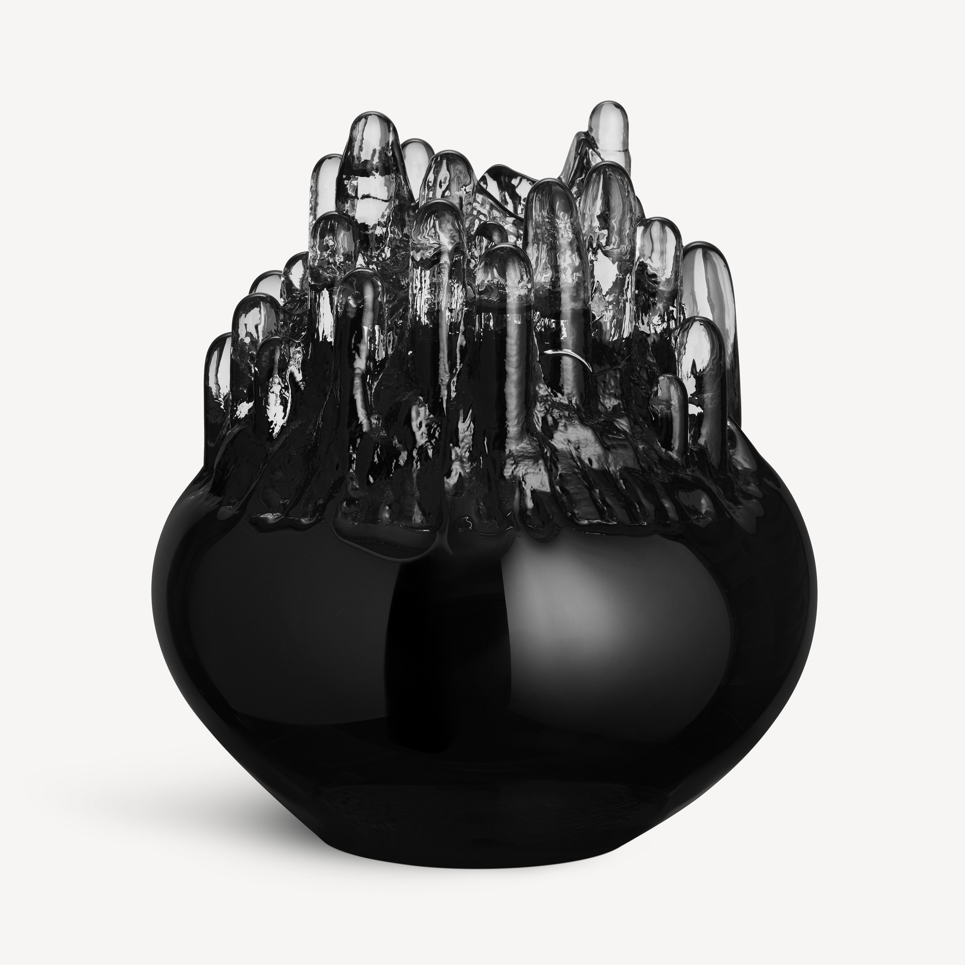 Polar ljuslykta svart 330mm