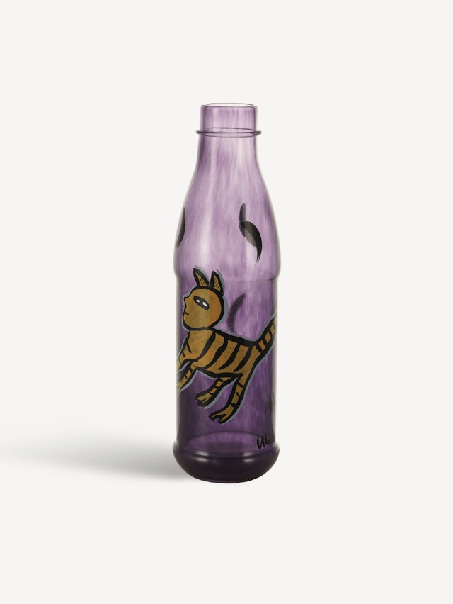 PET bottle purple 337mm, UHV AC-21