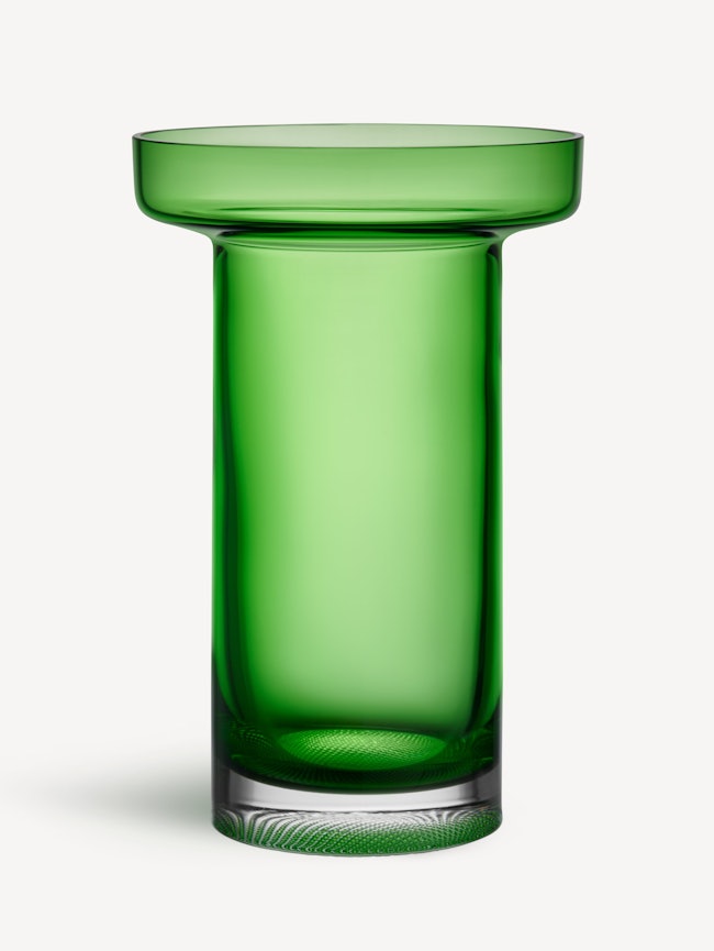 Limelight rose vase green 230mm
