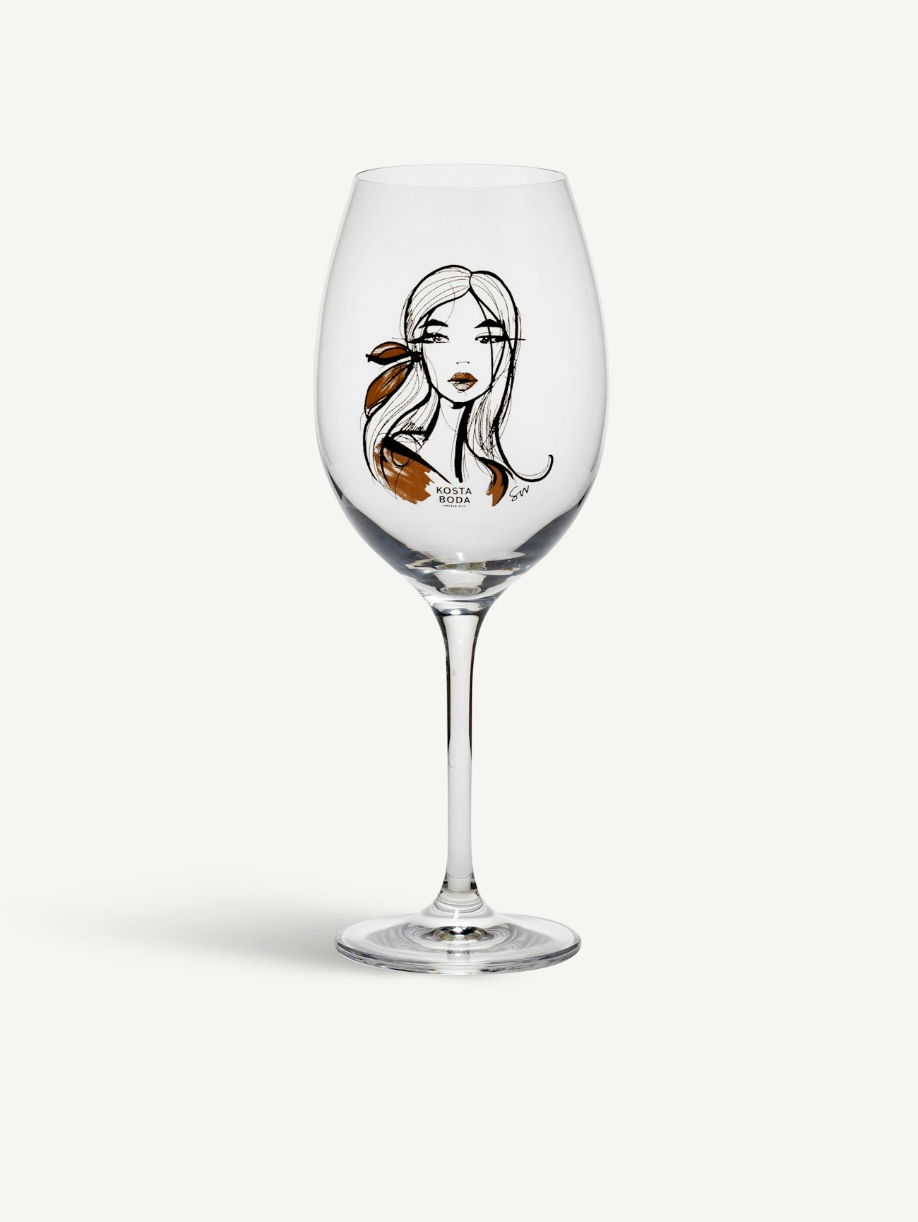 All about you Wait for her wine glass 52cl 2-pack