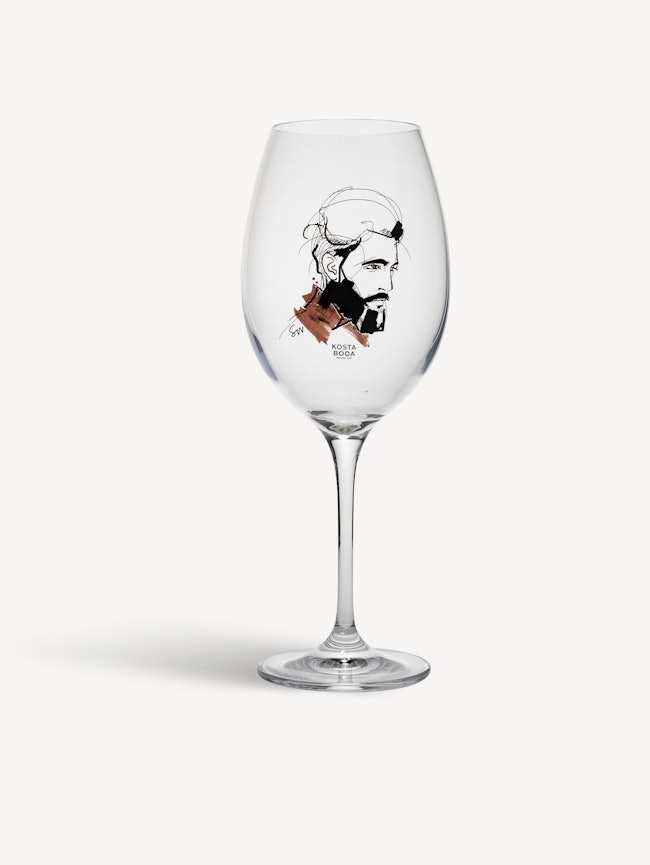 All about you Wait for him wine glass 52cl 2-pack
