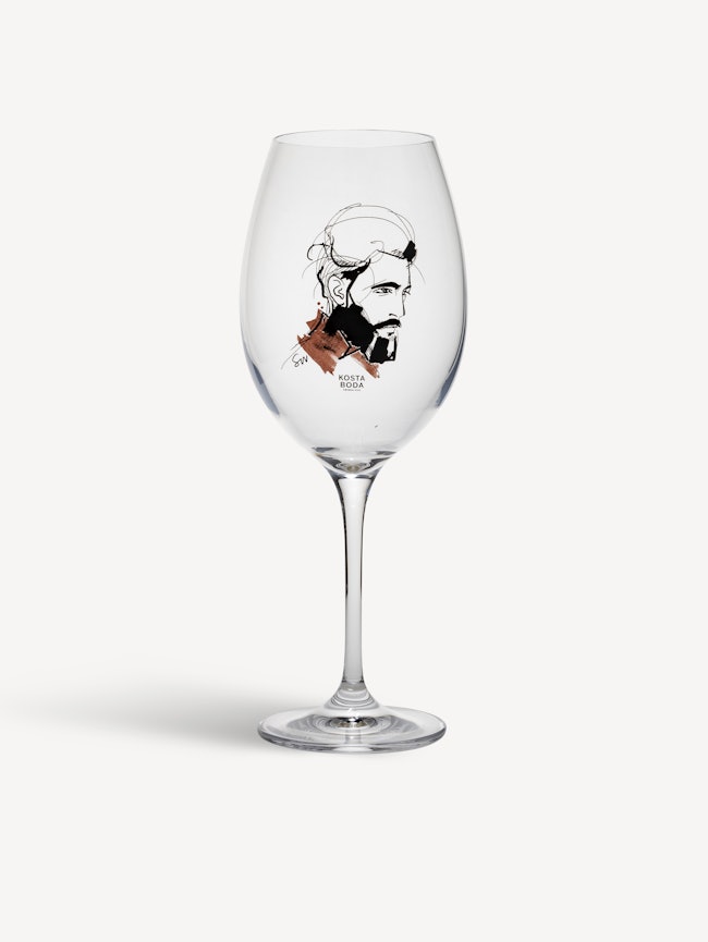 All about you Wait for him wine glass 52cl 2-pack