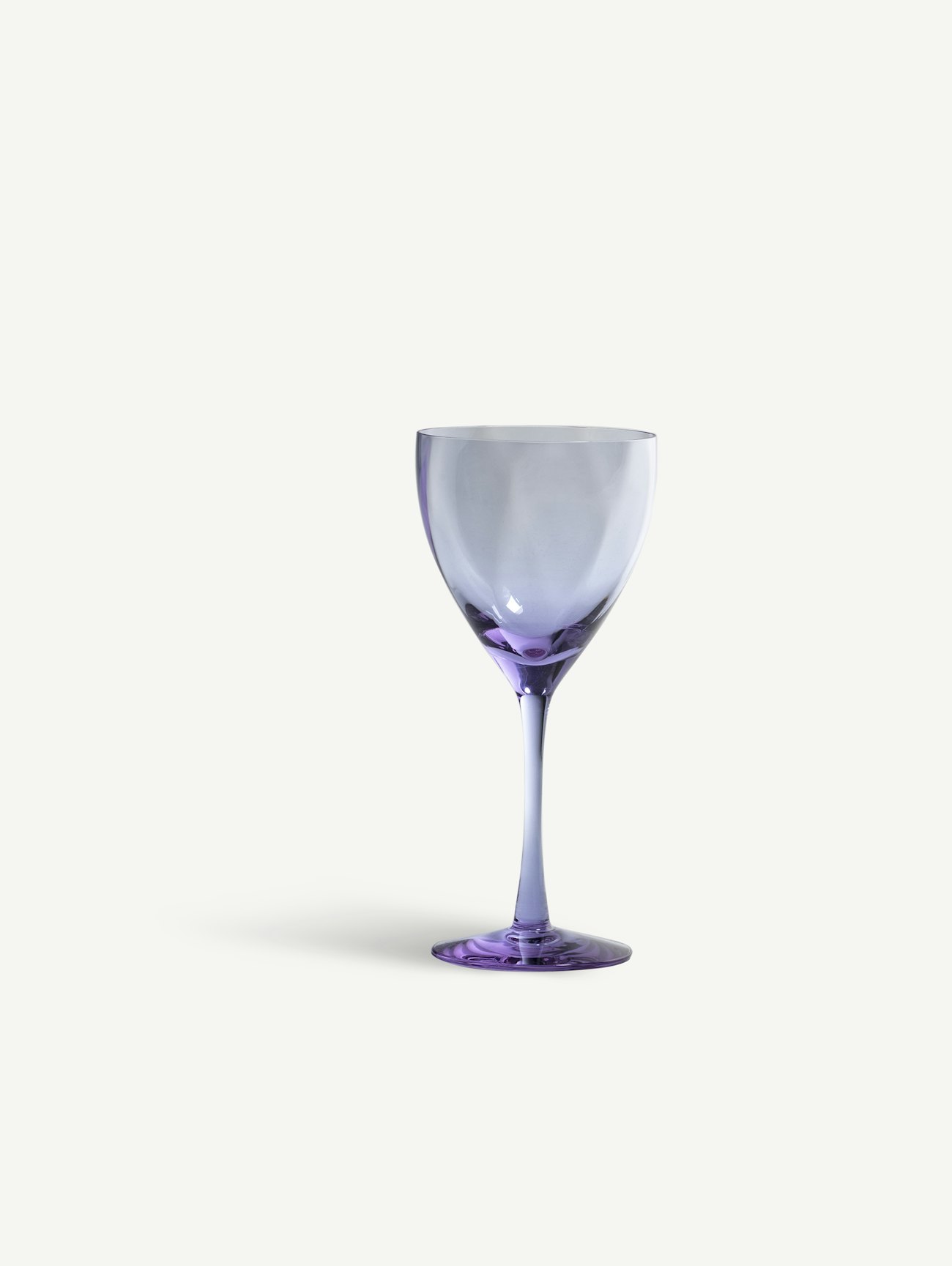 Chateau 40 years wine glass multicolor