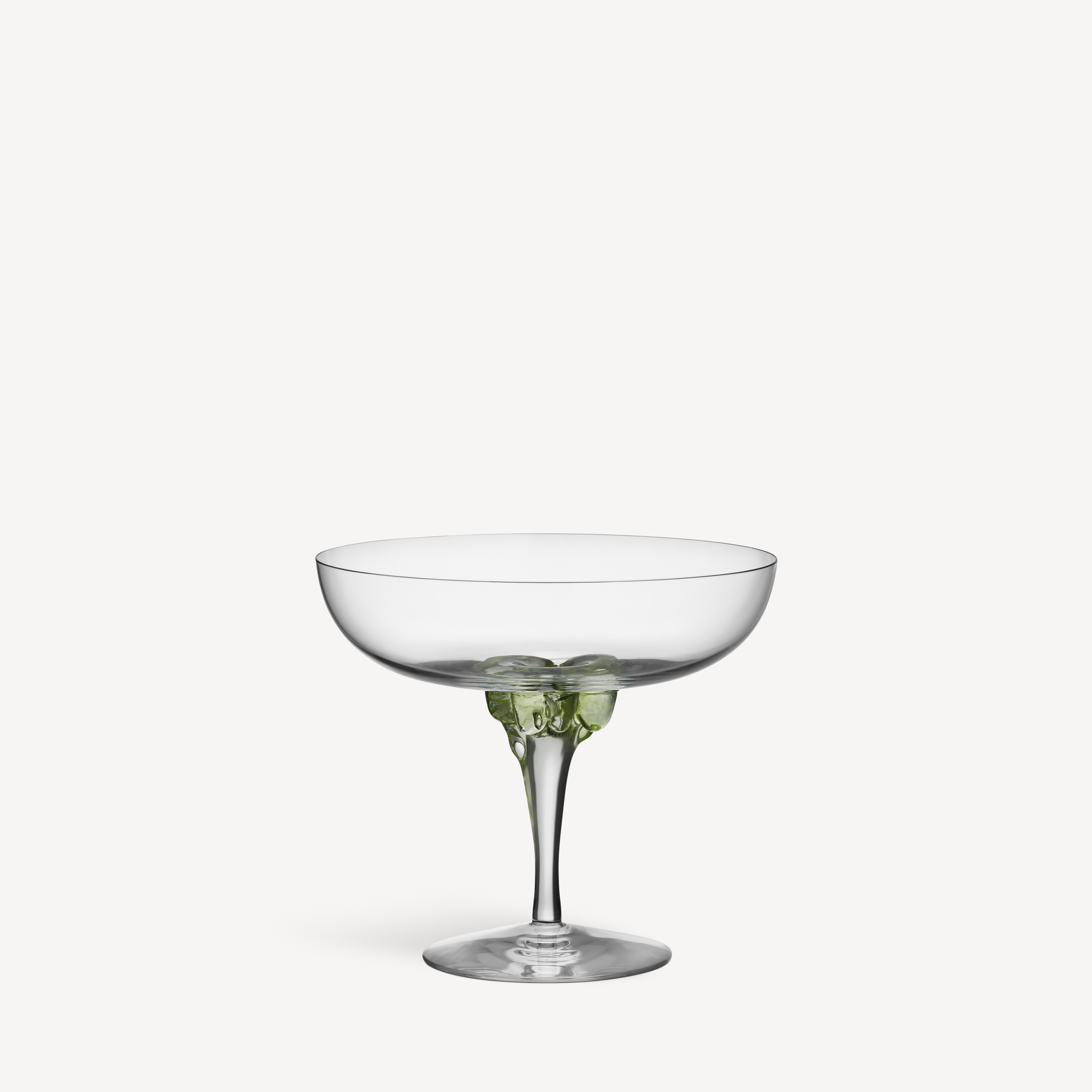 Sugar dandy coupe champagneglas grön 32cl